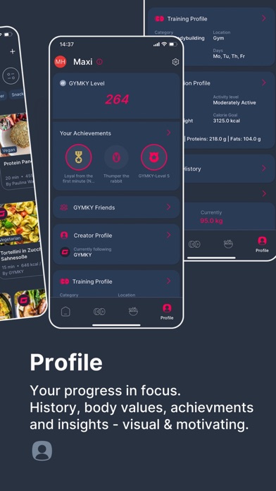 GYMKY - Fitness & AI Nutrition screenshot 5