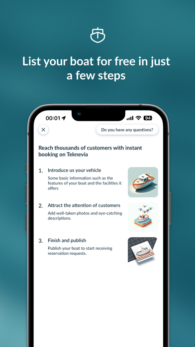 Teknevia - Boat&Yacht Rentals Screenshot
