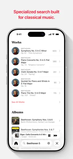 Apple Music Classical: Screenshot 3 von 6