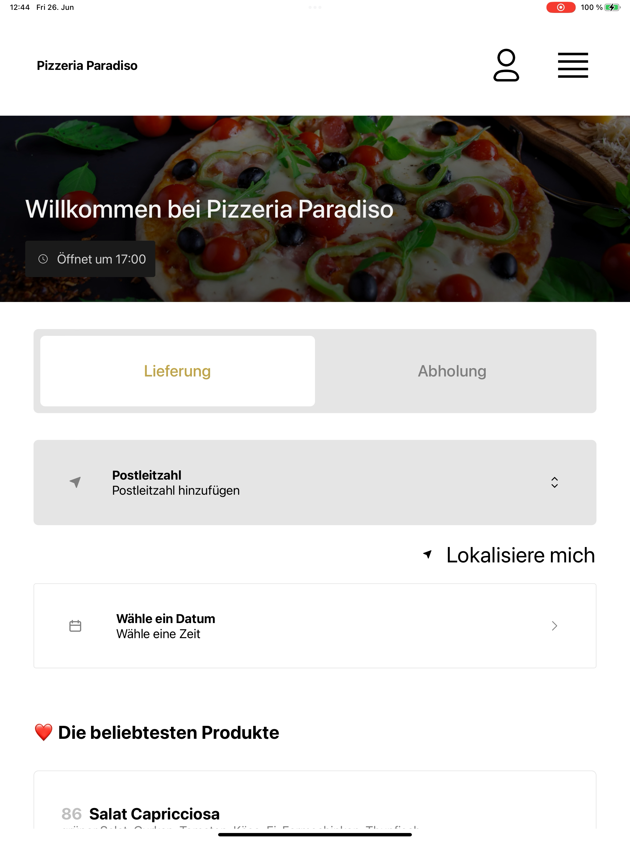 Pizzeria Paradiso screenshot 14