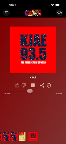 KJAE 93.5 ALL AMERICAN COUNTRY screenshot