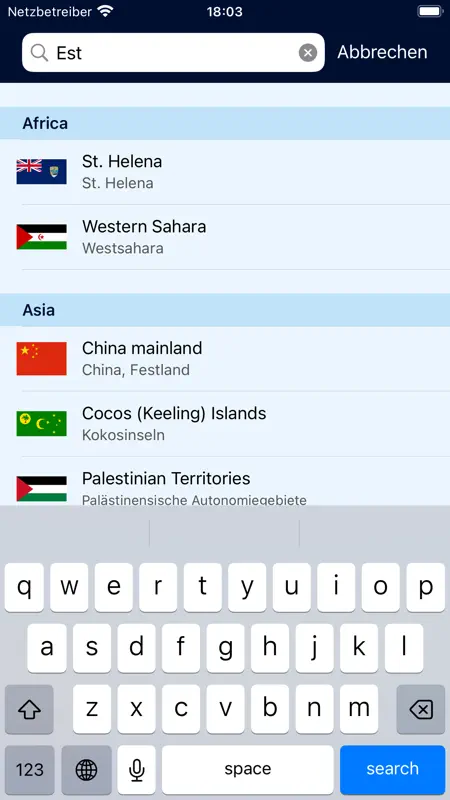 FlagDict+: Flaggen der Welt screenshot 2 of 5