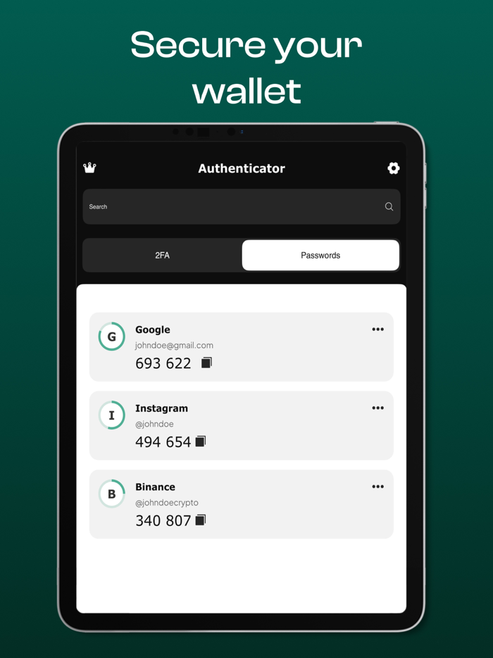 2FA Authenticator • MFA Verify