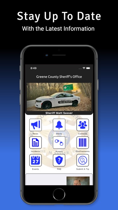 Greene County Sheriffs Office Screenshot