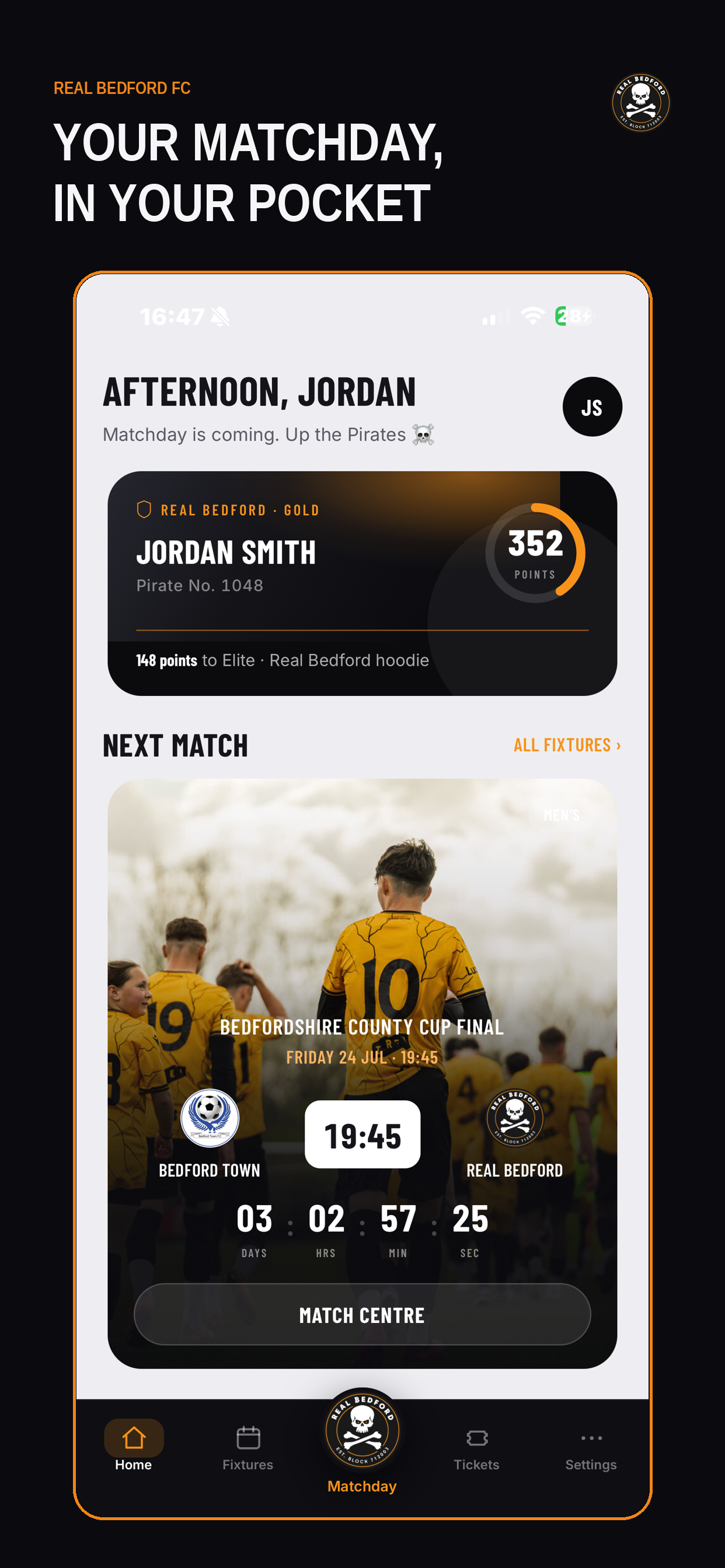 Real Bedford FC screenshot 2