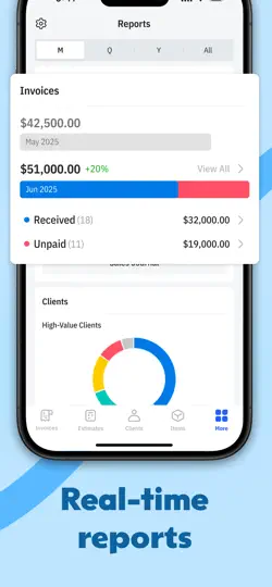 Capture d'écran de Tiny Invoice - Invoice Maker sur iPhone 6