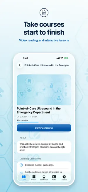IAME - Earn CME Credits screenshot 3