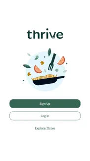 thrive: workday food ordering iphone screenshot 1