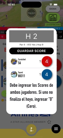 Golf Club Corrientes screenshot