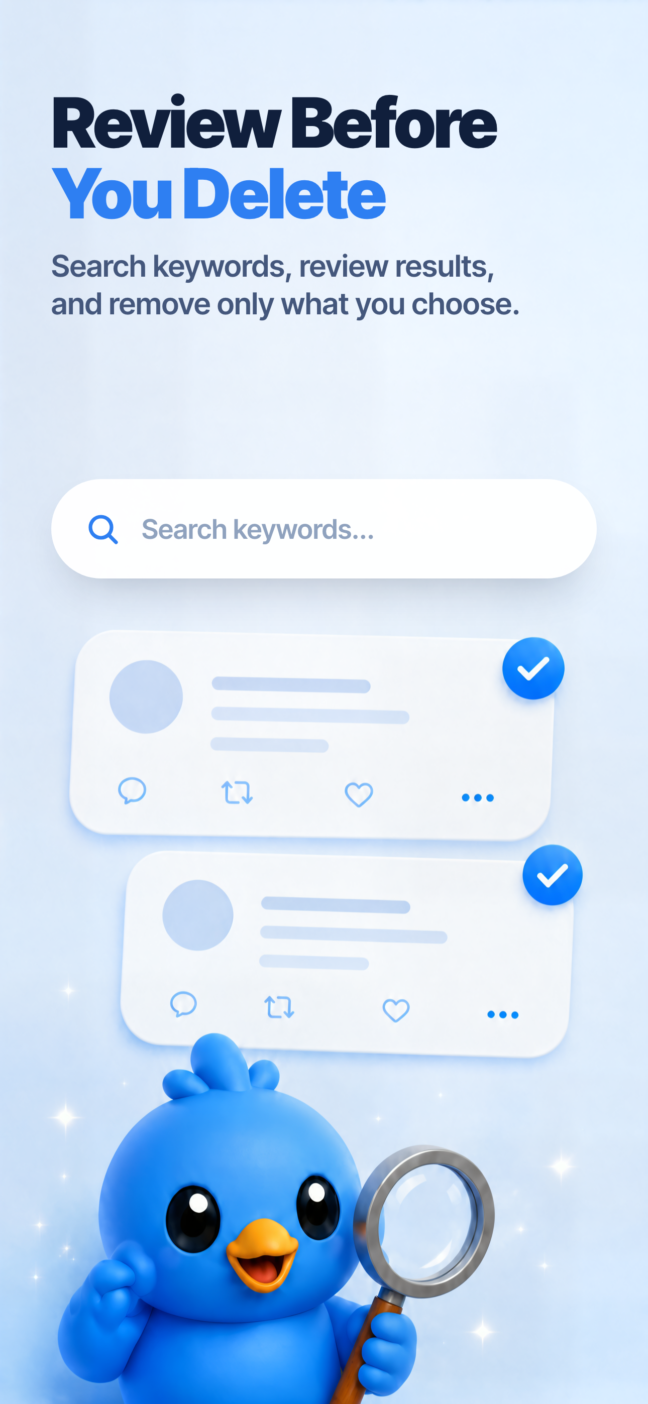 Delex - Delete Tweets Easily screenshot 2