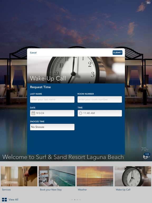 Surf & Sand Resort LagunaBeach iPad screenshot 3 - Travel app