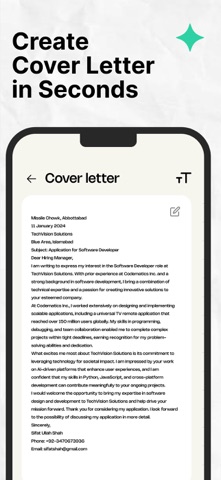 Cover Letter Ai & Resume Maker screenshot 10