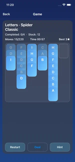 SortSolit iPhone screenshot 2