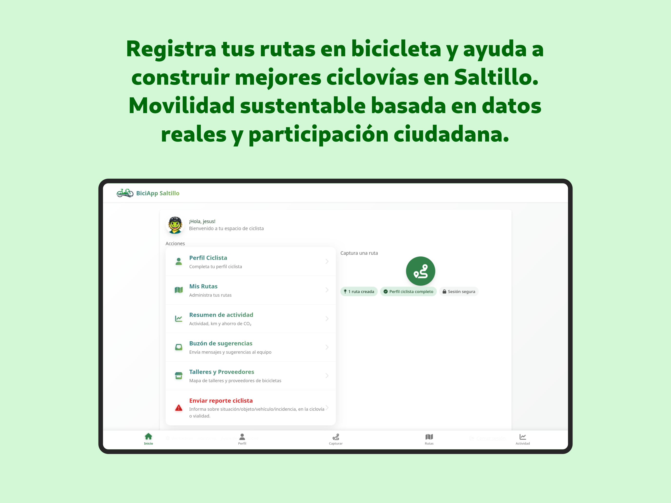 BiciApp Saltillo screenshot 4