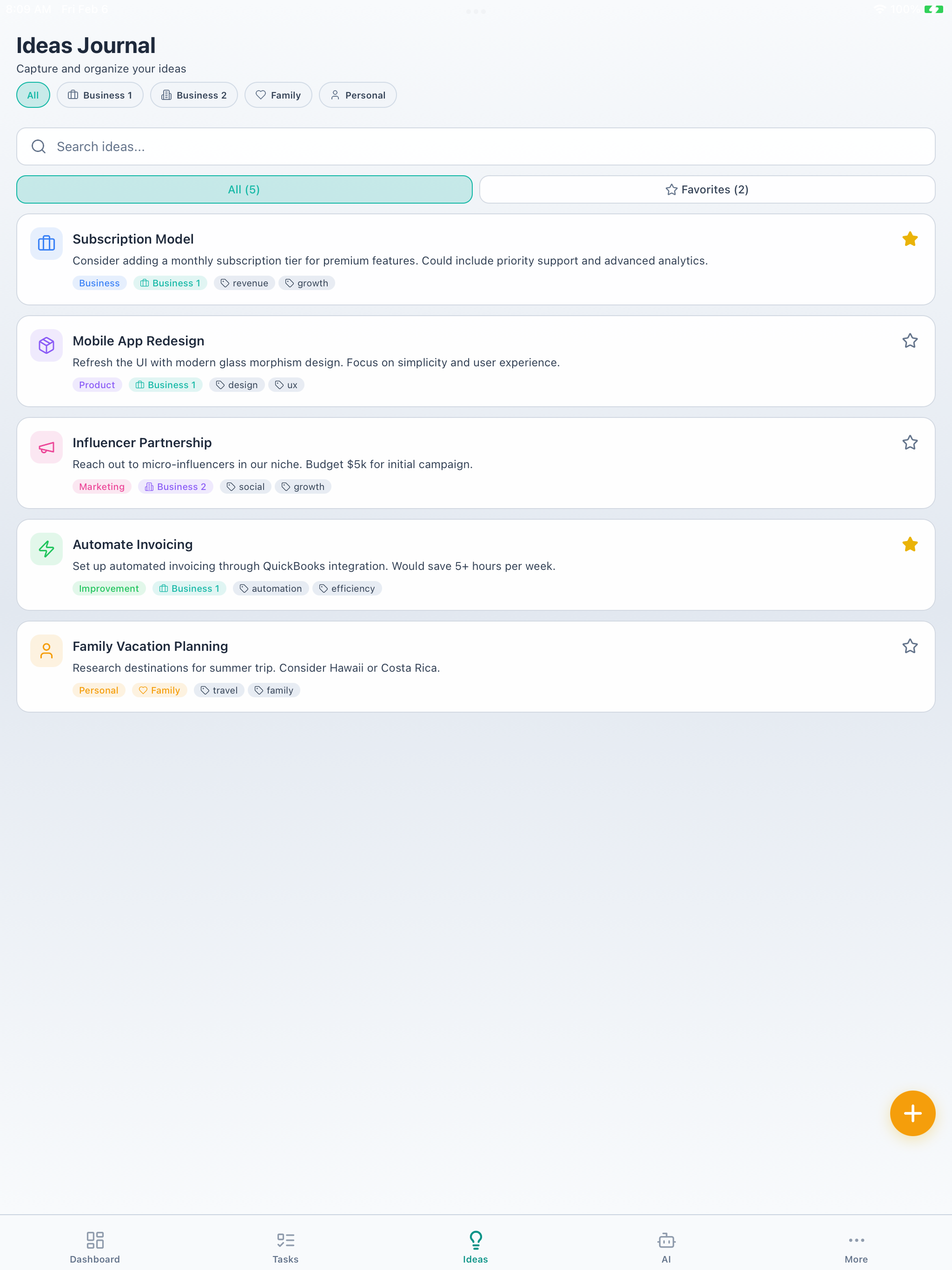 Business Life Smart Planner screenshot 13