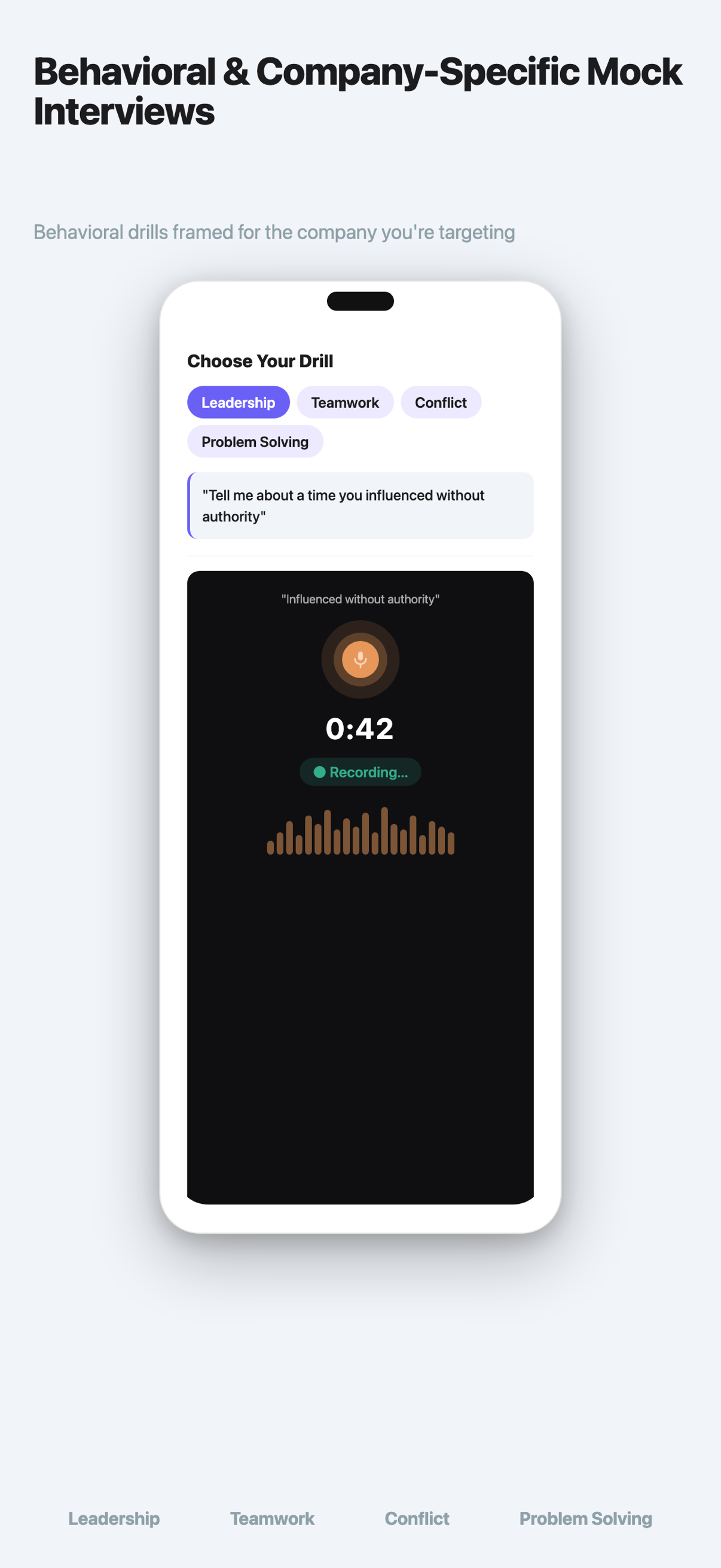 OfferStory: AI Interview Coach screenshot 2
