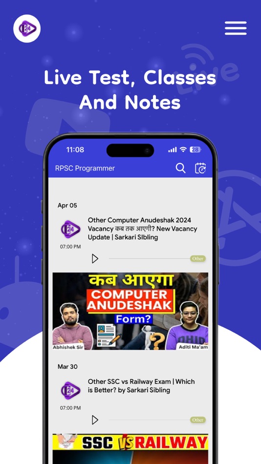 #4. Class24 - Exam Preparation App (iOS) 由: Imran Khan