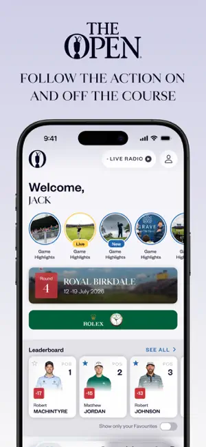 The Open iPhone screenshot 1