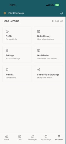 Flip It Exchange iPhone screenshot