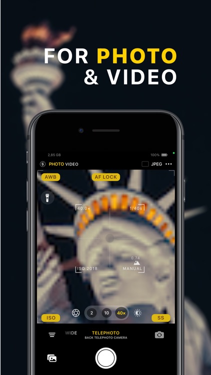 xZoom Cam - PRO Camera screenshot-9