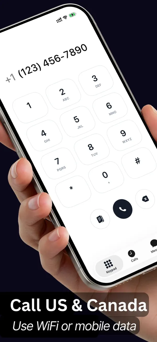 Screenshot #2 pour Second Phone Number: US