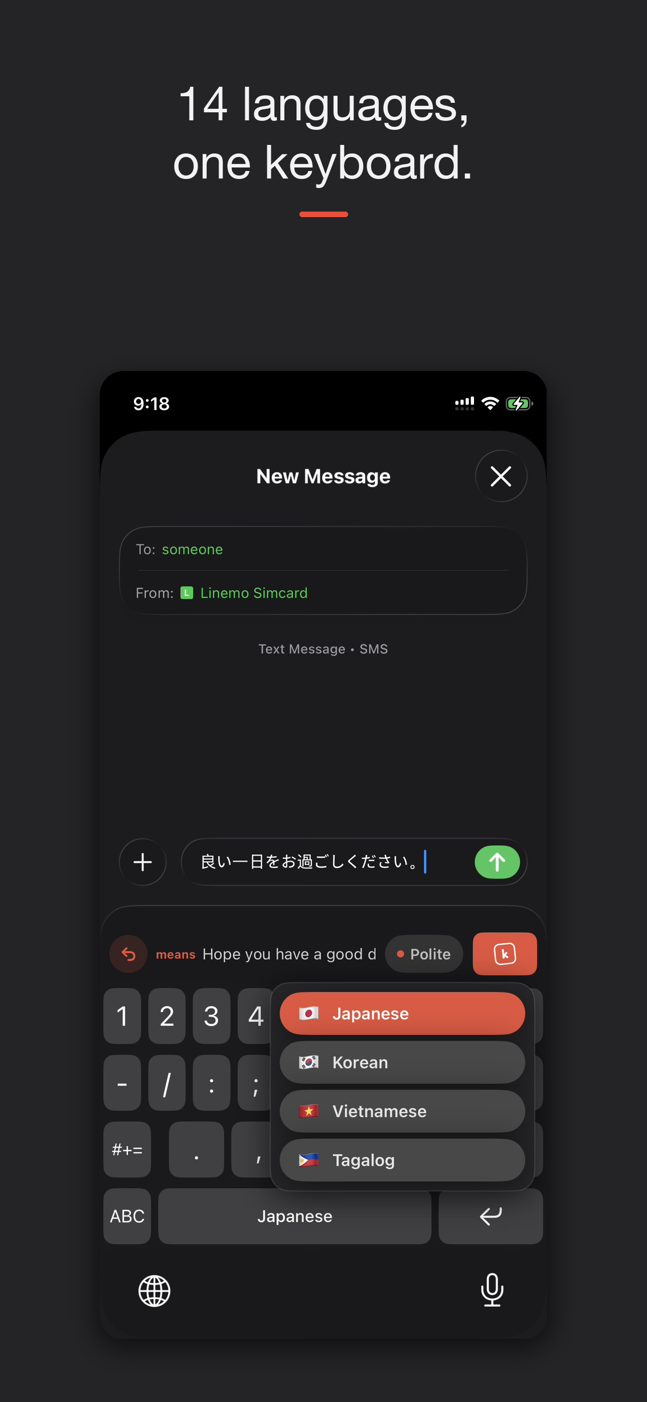 KeeKom: Translate Keyboard screenshot 9