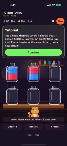Potion Panic: Chaos Color Sort Screenshot 2
