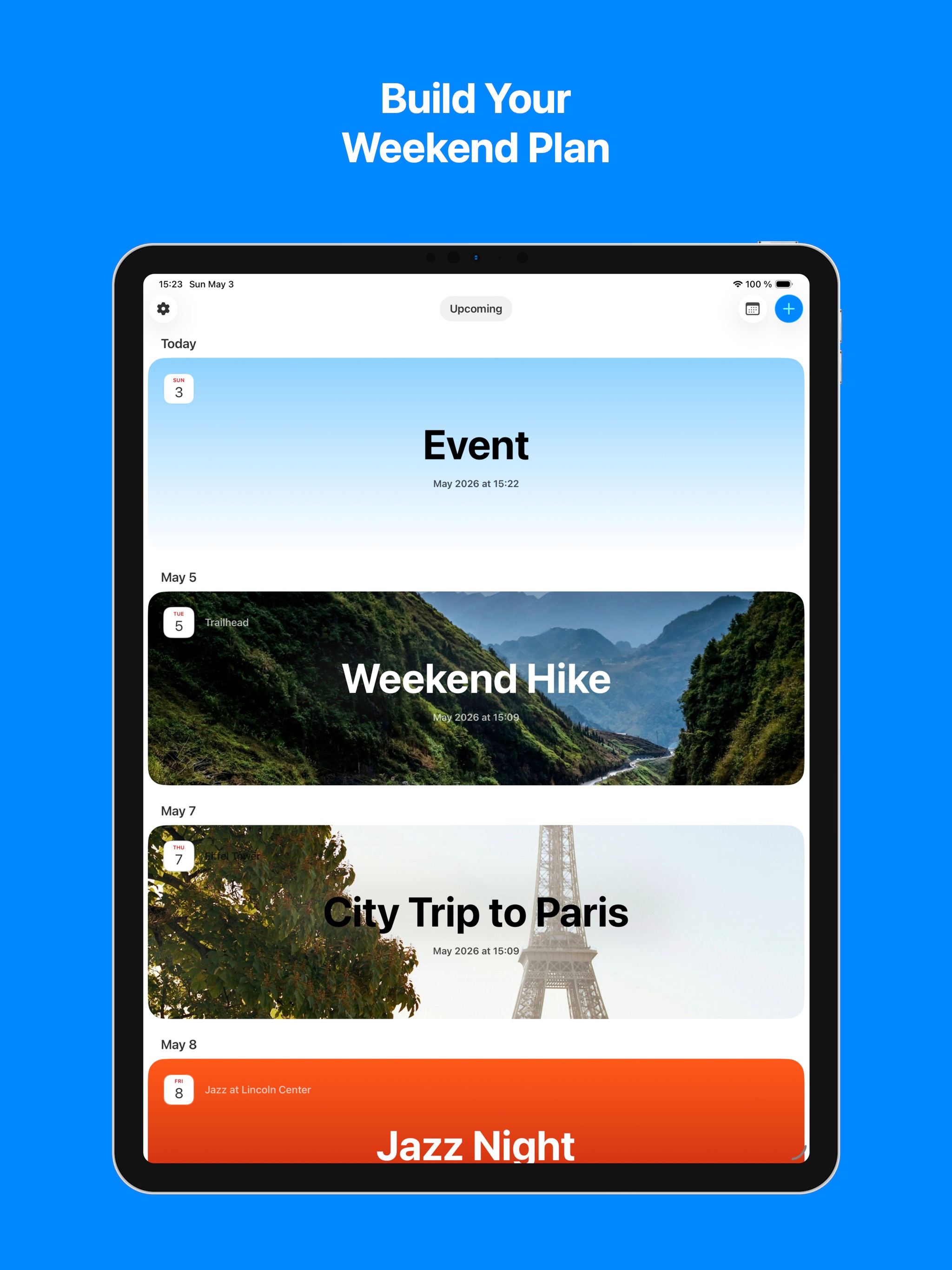 Weekendly - Event Planner screenshot 8