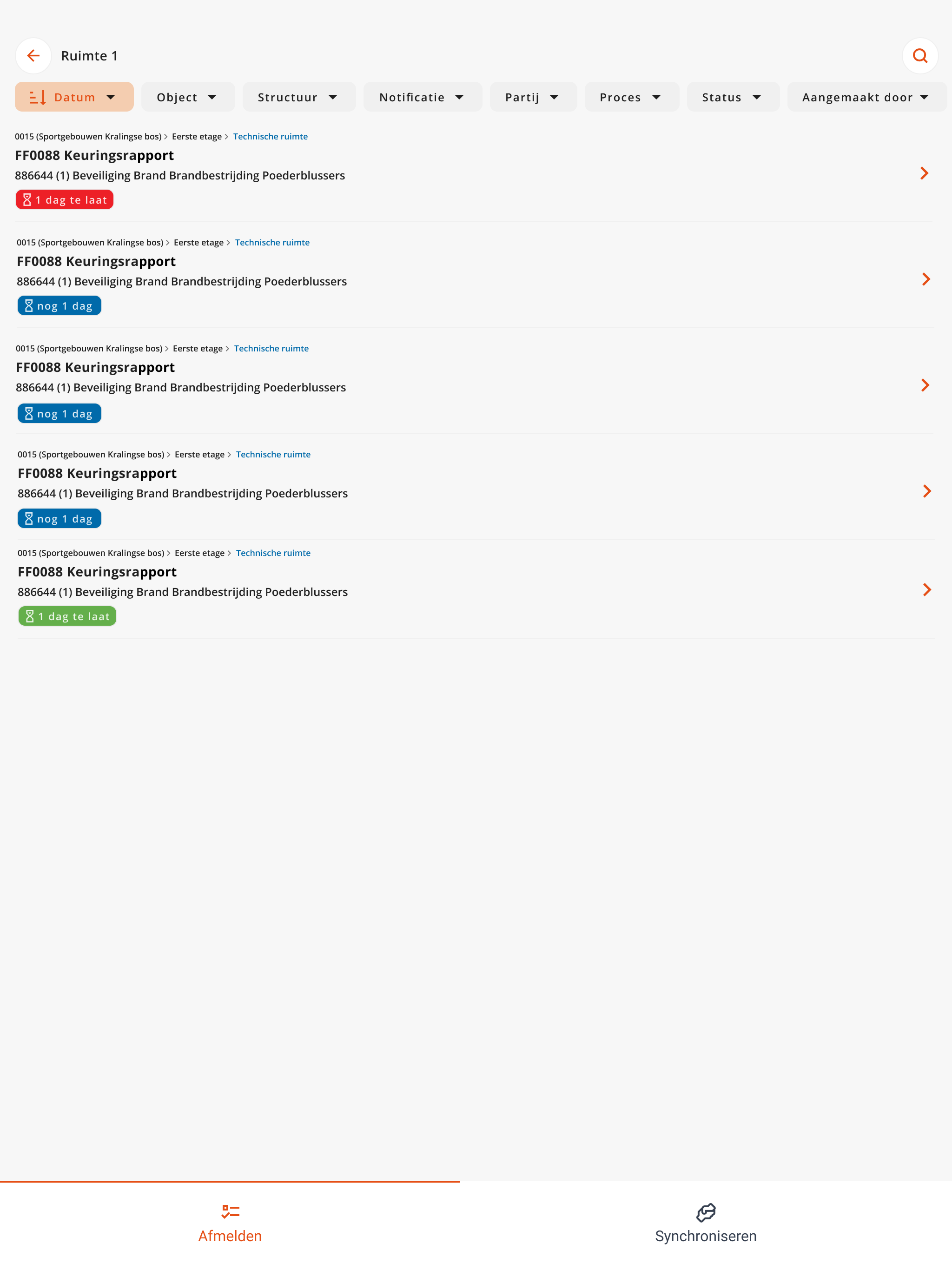 COA Verplichtingen