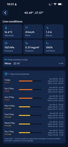 FishRadar: AI Fishing Forecast iPhone screenshot 1