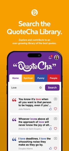 QuoteCha: Quote Finder screenshot