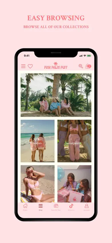 PINK PALM PUFF screenshot 3