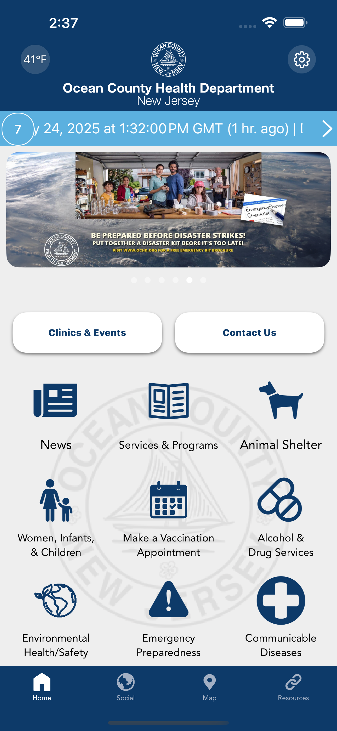 Ocean County Health Department