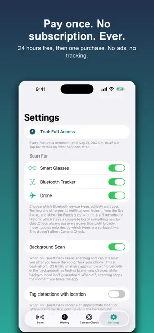 QuietCheck Privacy Scanner screenshot 3