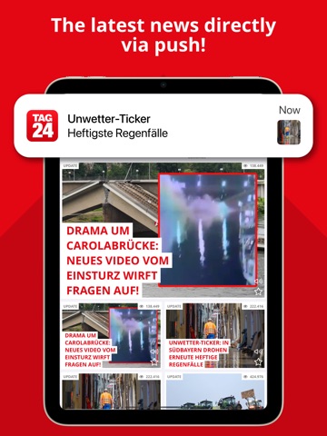 TAG24 NEWS ipad screenshot 4