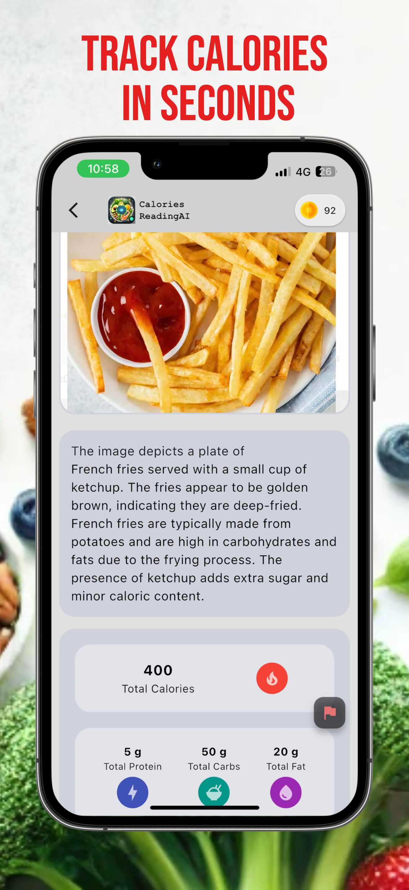 Calories Reading AI -Dietitian screenshot 3