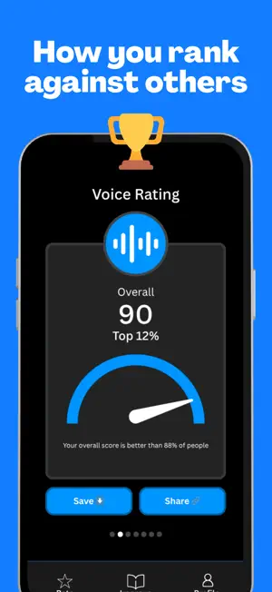 Voice Rate - Voice Improvement screenshot 2