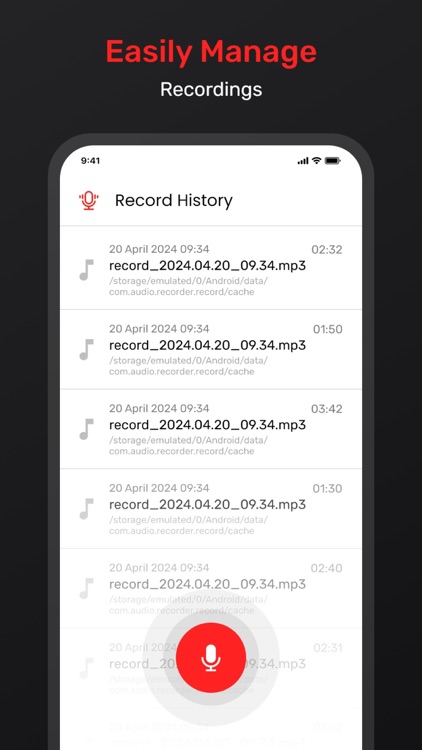 Voice Recorder - Audio Record screenshot-5