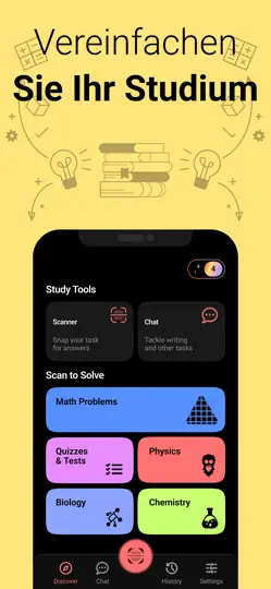 Screenshot von Homework Helper - Wizard AI auf dem iPhone 4