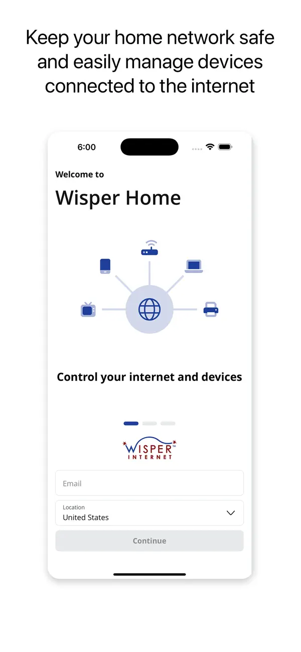 Screenshot #1 pour Wisper Home