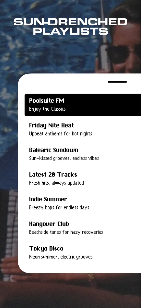 Screenshot #3 pour Poolsuite FM