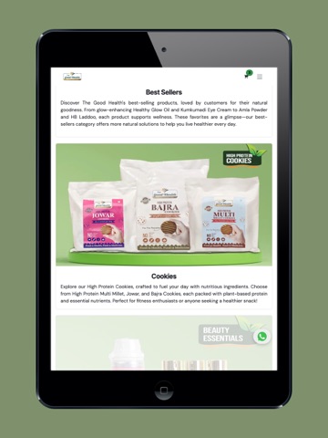 The Good Health iPad screenshot
