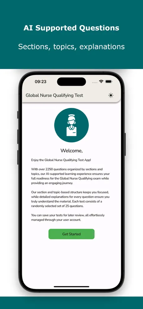 Global Nurse Qualifying Test Screenshot 2