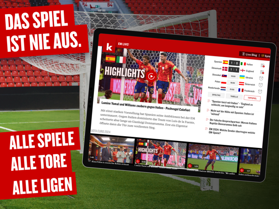 Screenshot #4 pour kicker Fußball News
