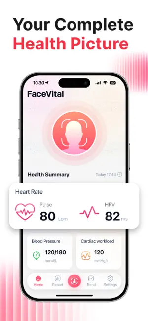 FaceVital: Health Monitor iPhone screenshot 6