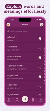Albanian Dictionary - Offline screenshot 2