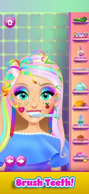 Rainbow Princess Hair Salon screenshot 4