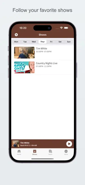Nash FM 97.3 screenshot 3