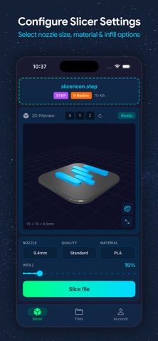 Pocket Slicer screenshot