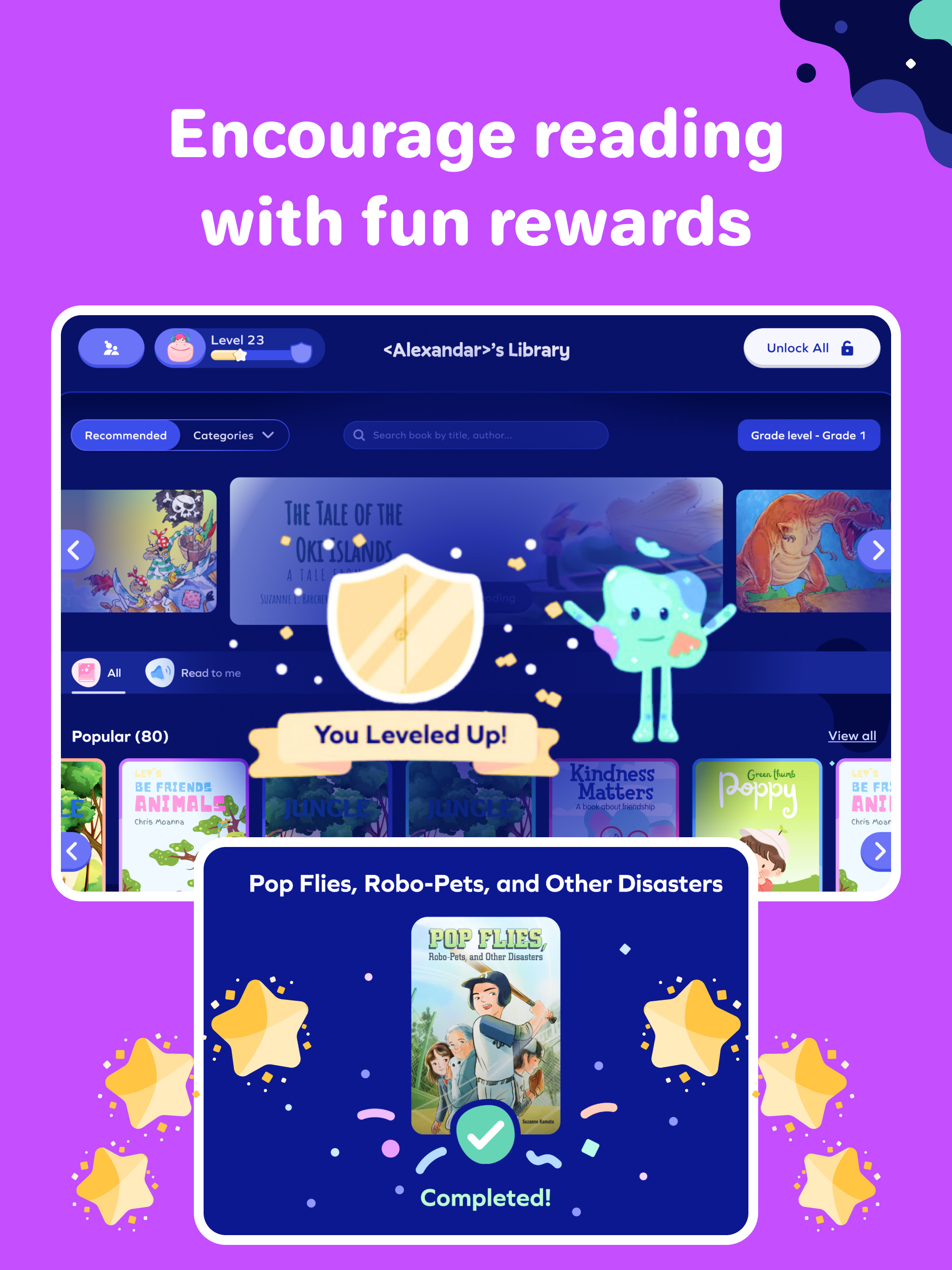 Splash Books: Kids Reading App